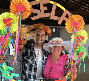 Hoje foi dia de festa na rede municipal de saúde.