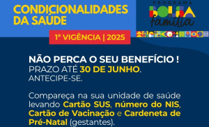 Atenção, Famílias do Bolsa Família