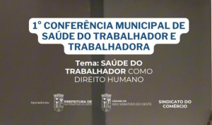 1ª Conferência Municipal de Saúde do Trabalhador e da Trabalhadora reúne participantes para debater a saúde como direito humano