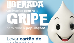 Liberada vacinação contra a gripe para toda a população
