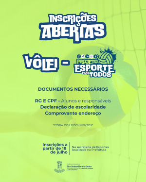 Projeto Esporte para Todos é realizado pela primeira vez em São Sebastião do Oeste e alcança mais de 8 mil atendimentos