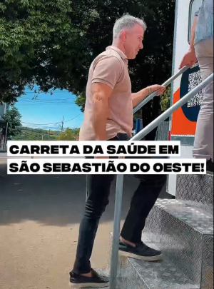 Carreta da Saúde em São Sebastião do Oeste