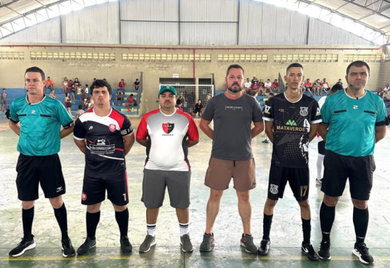 Iniciando o Campeonato Municipal de Futsal 2026